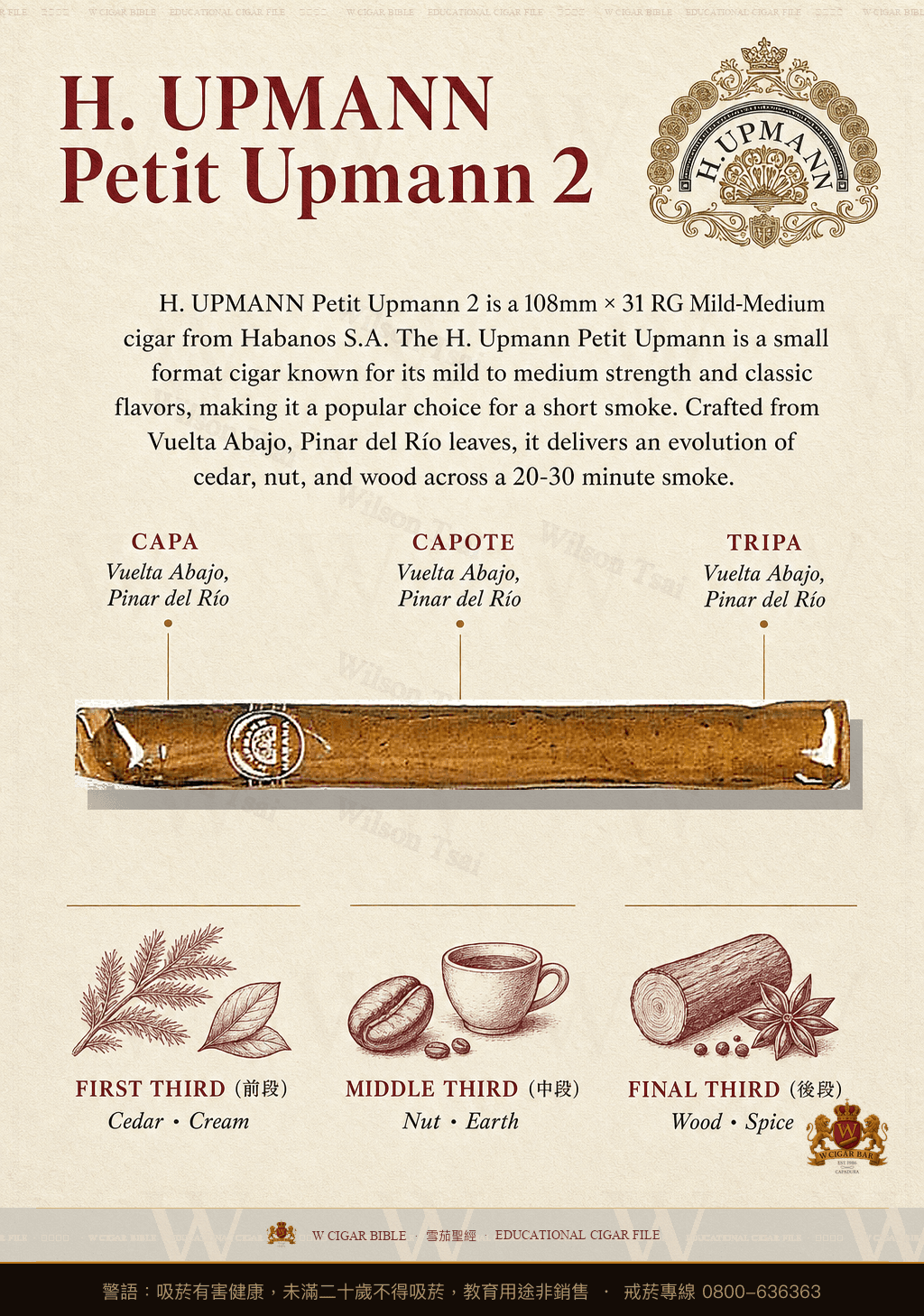 H. Upmann Petit Upmann 2 · 烏普曼