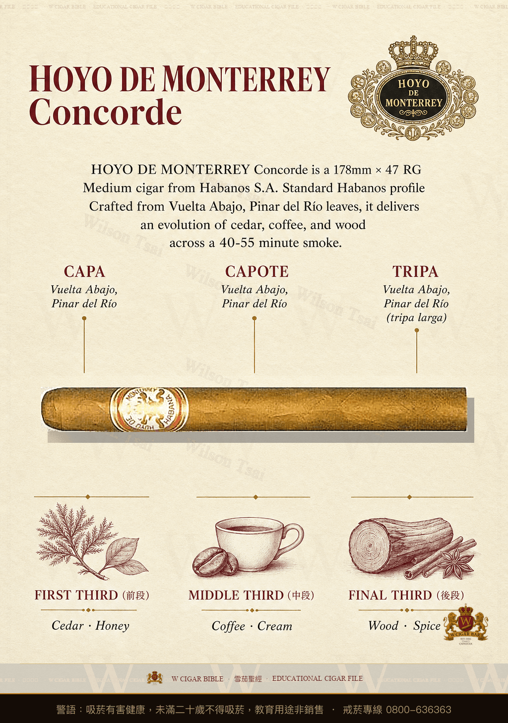 Hoyo de Monterrey Concorde · 好友蒙特利