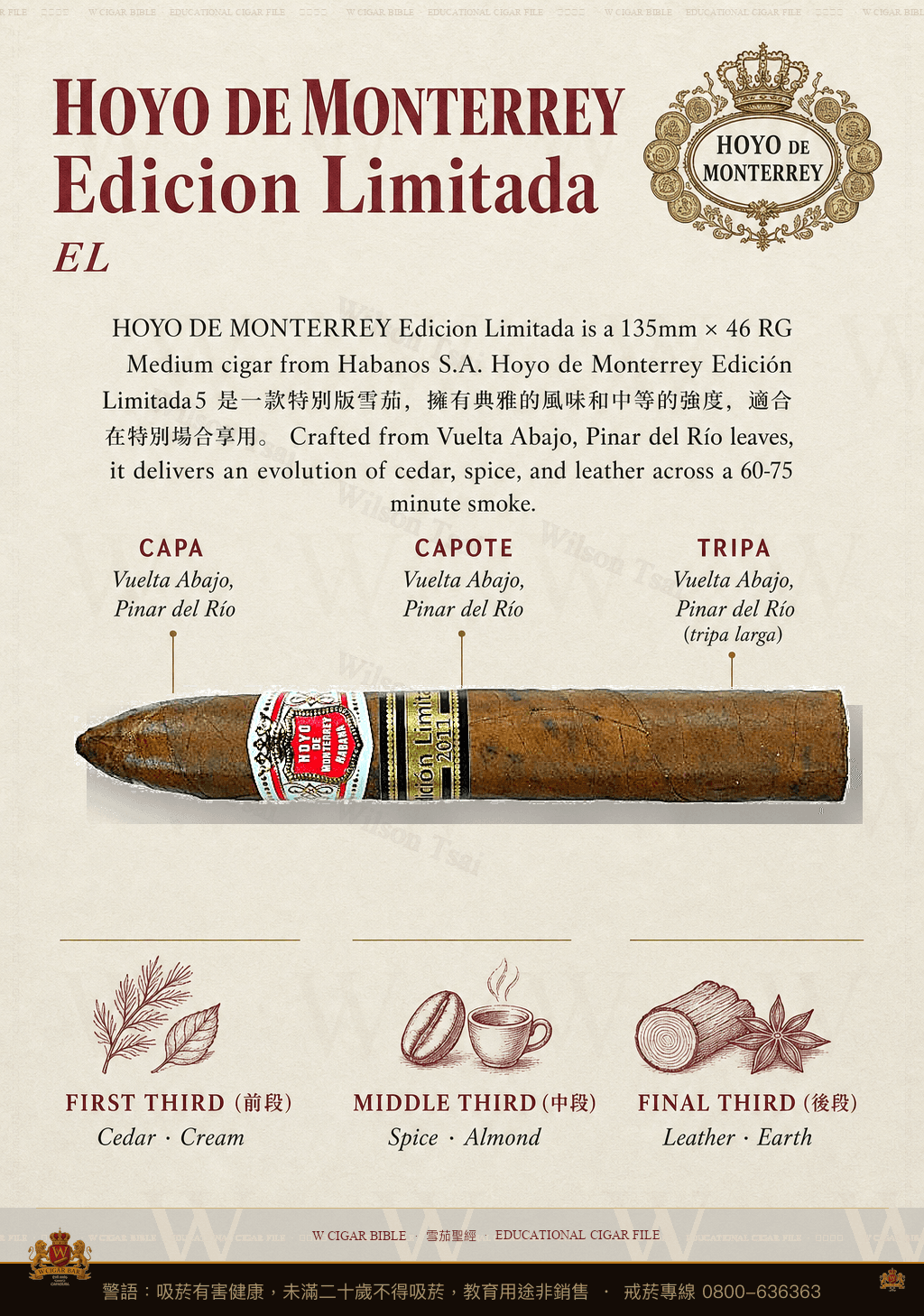 Hoyo De Monterrey Edicion Limitada · EL · 好友蒙特利