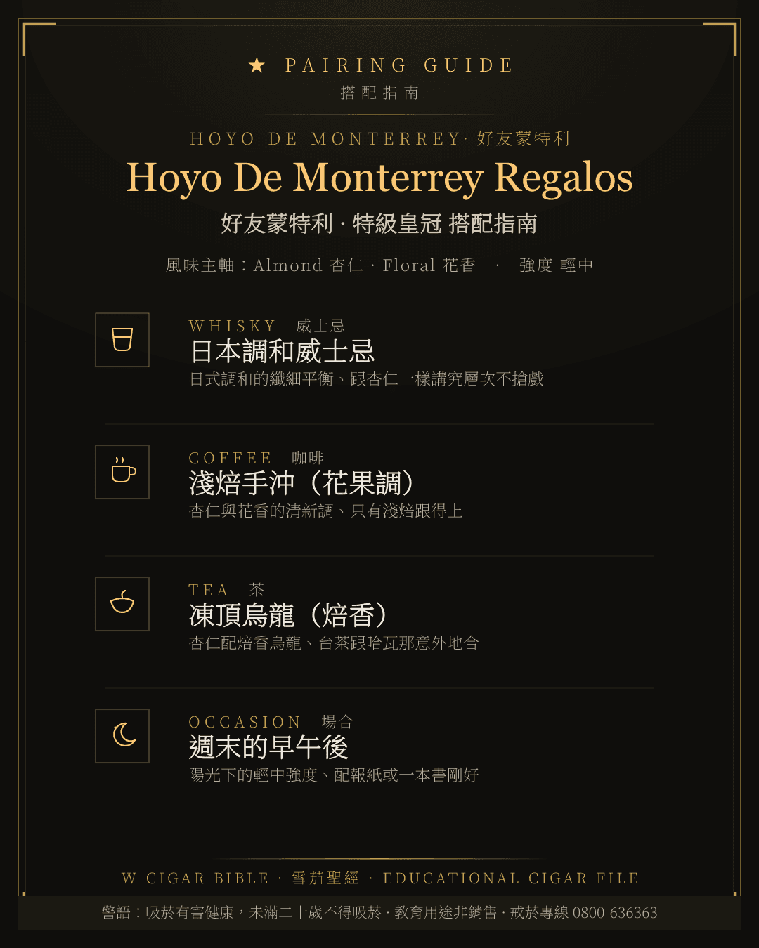 Hoyo De Monterrey Regalos 搭配指南 · 好友蒙特利