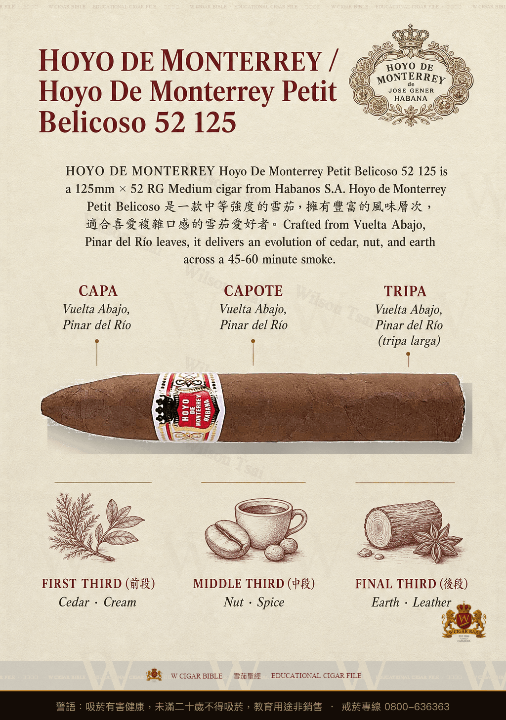 Hoyo De Monterrey Petit Belicoso · 好友蒙特利