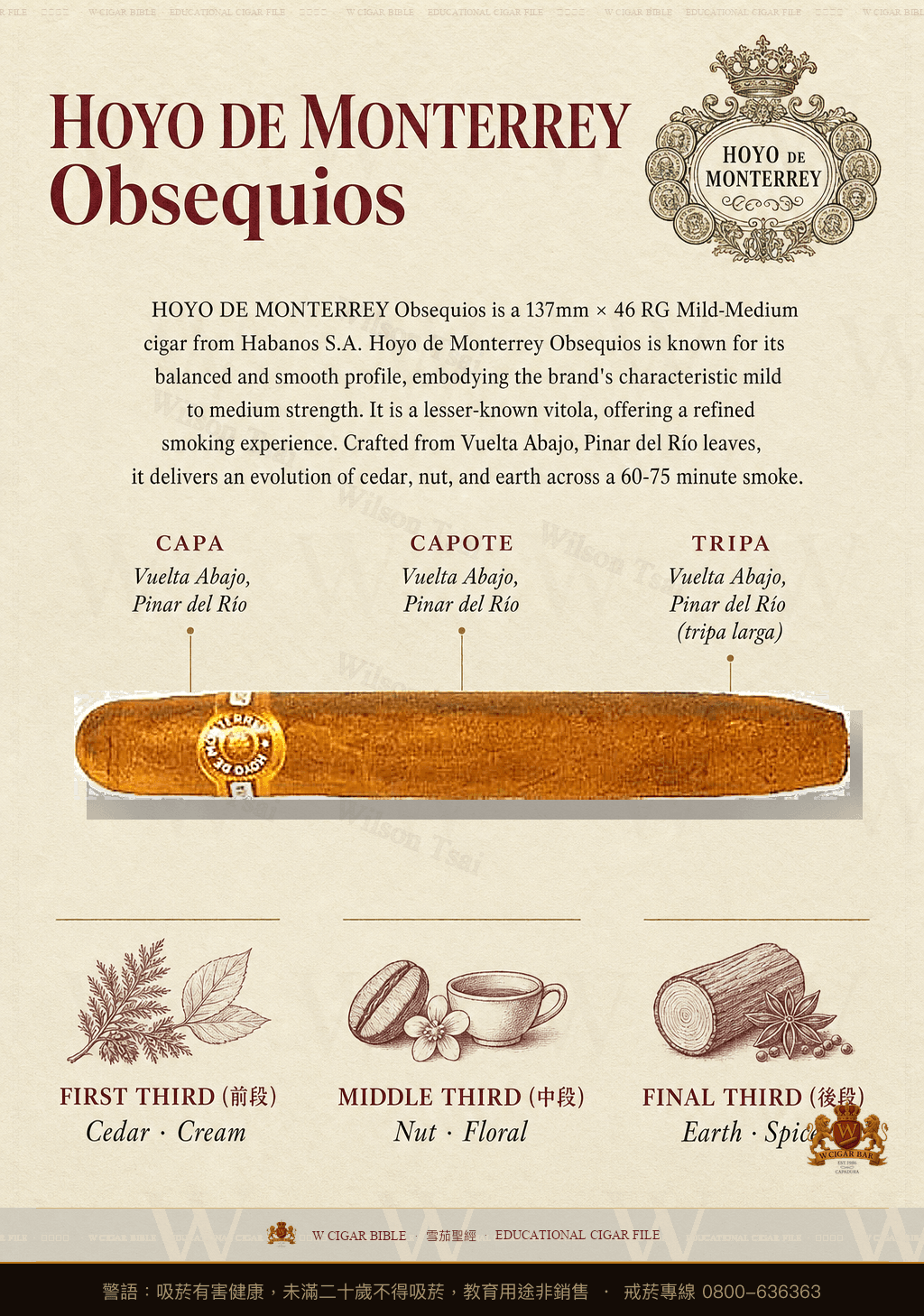 Hoyo De Monterrey Obsequios · 好友蒙特利