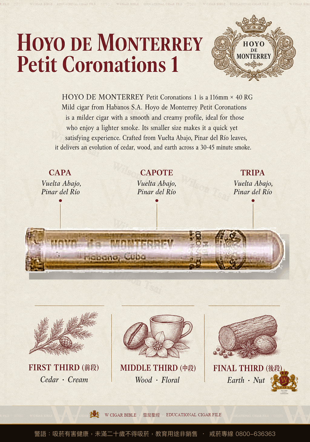 Hoyo De Monterrey Petit Coronations 1 · 好友蒙特利