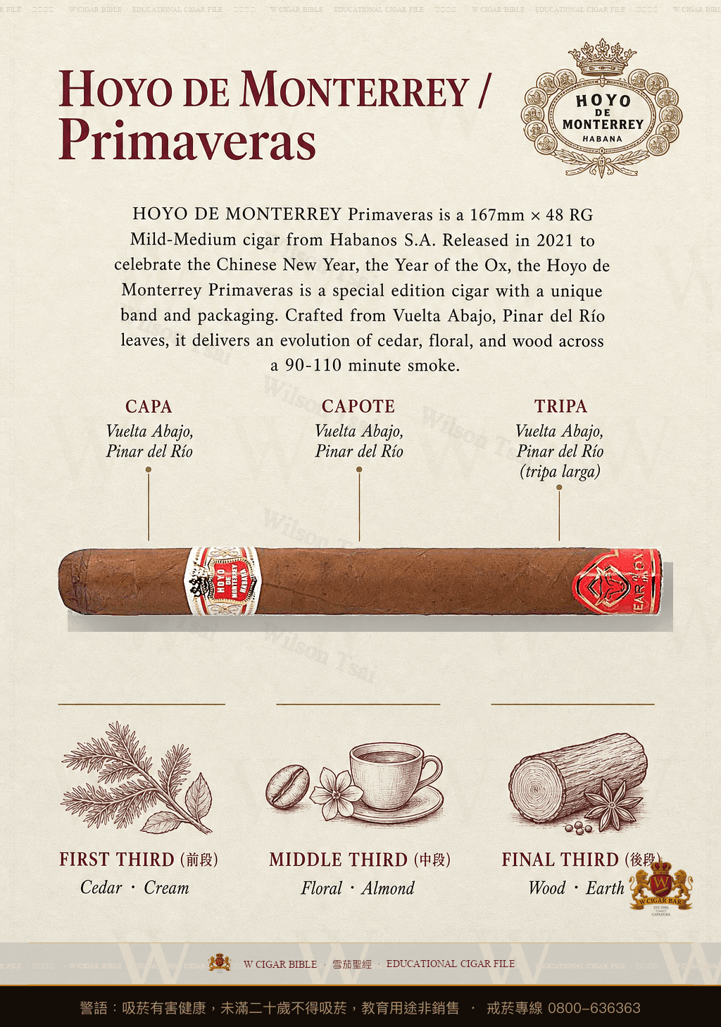 Hoyo De Monterrey Primaveras · 好友蒙特利