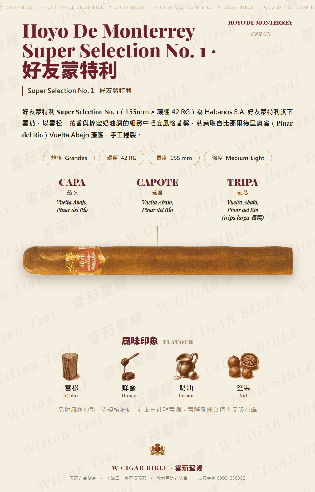 Hoyo De Monterrey Super Selection No. 1 · 好友蒙特利