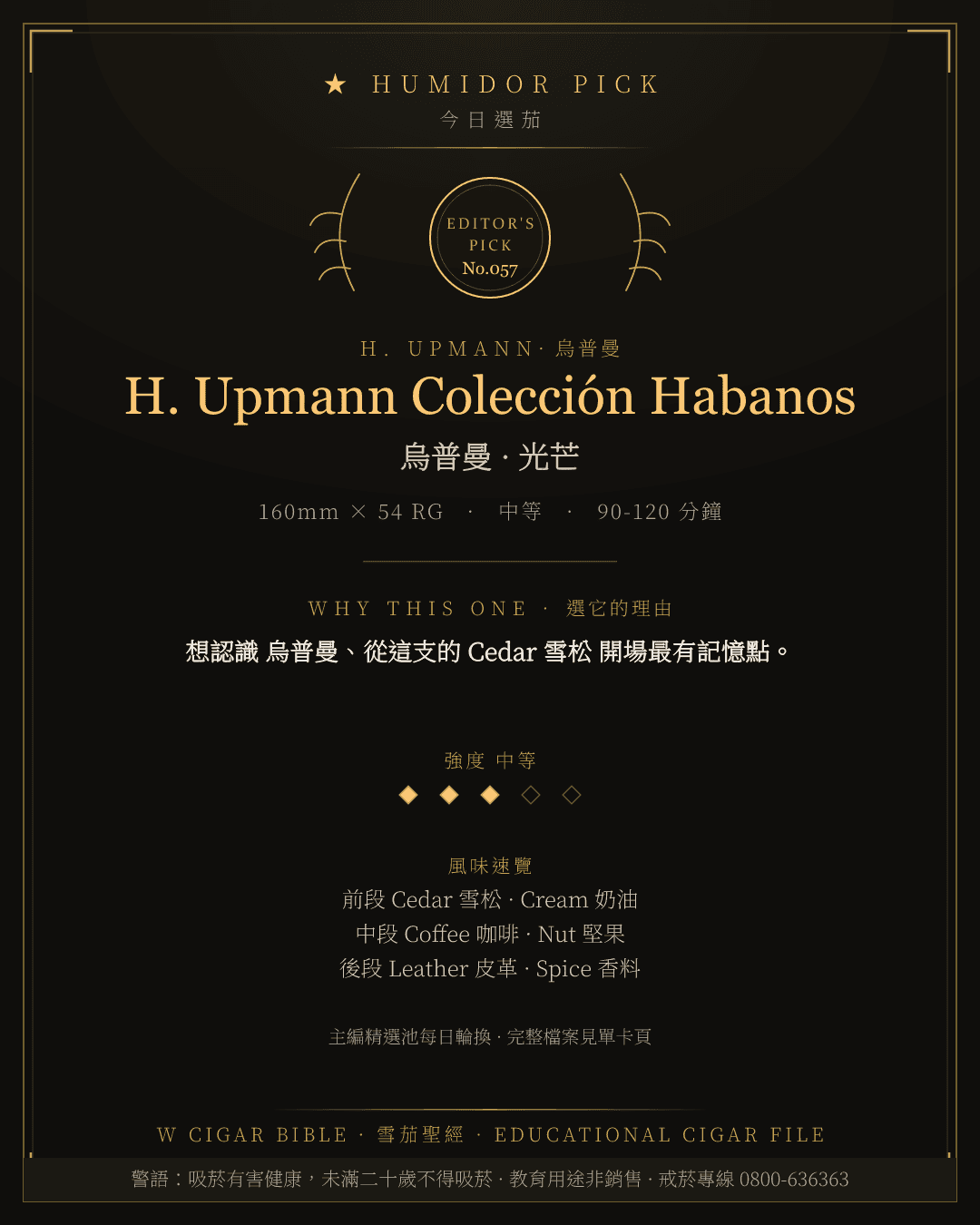 H. Upmann Colección Habanos · 烏普曼 總編輯精選