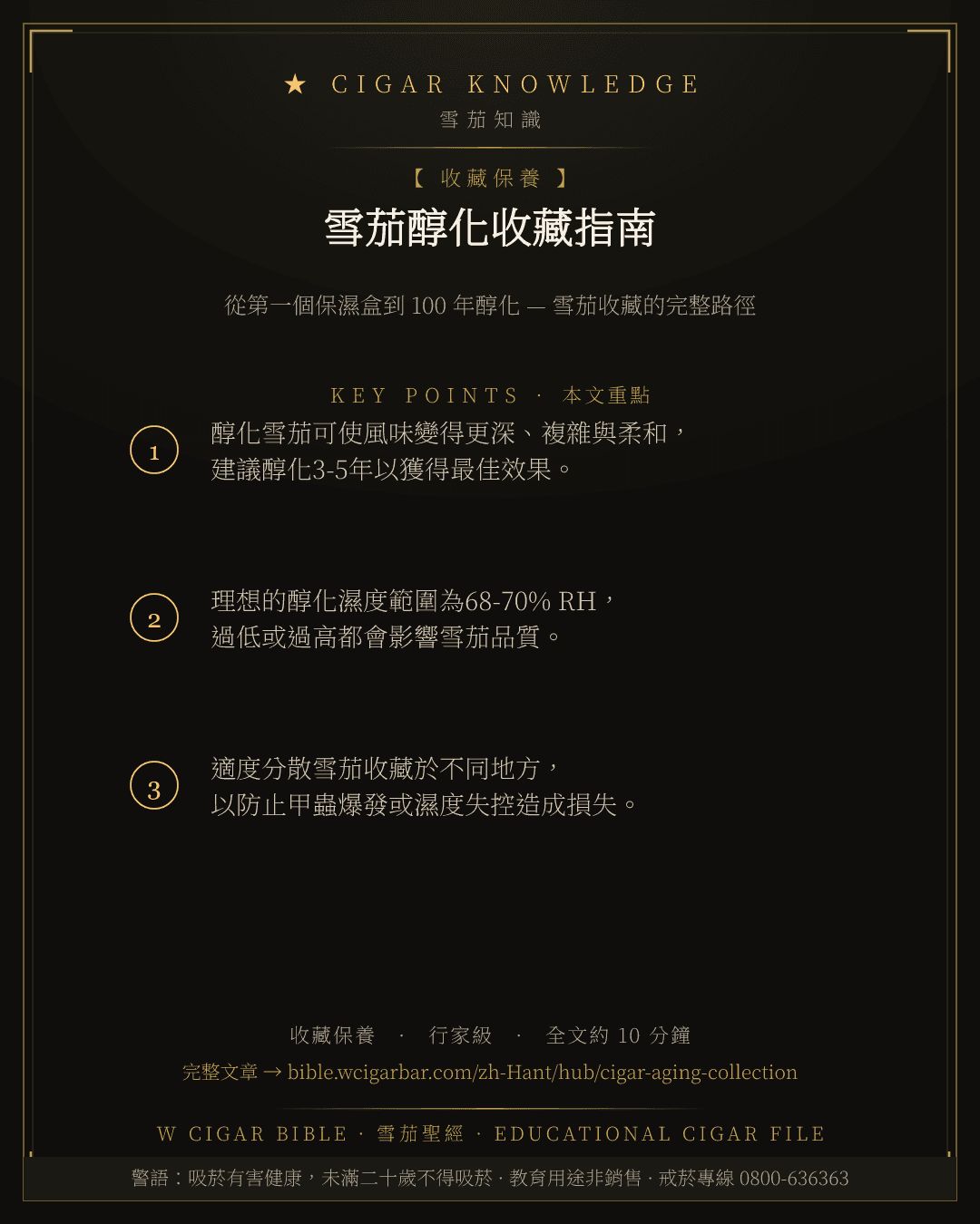 雪茄醇化收藏指南