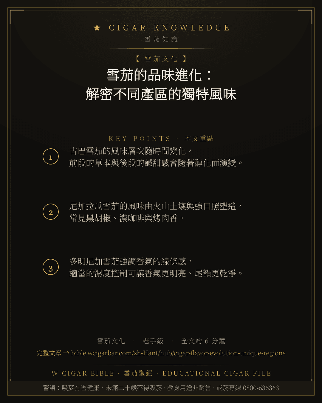 雪茄的品味進化:解密不同產區的獨特風味