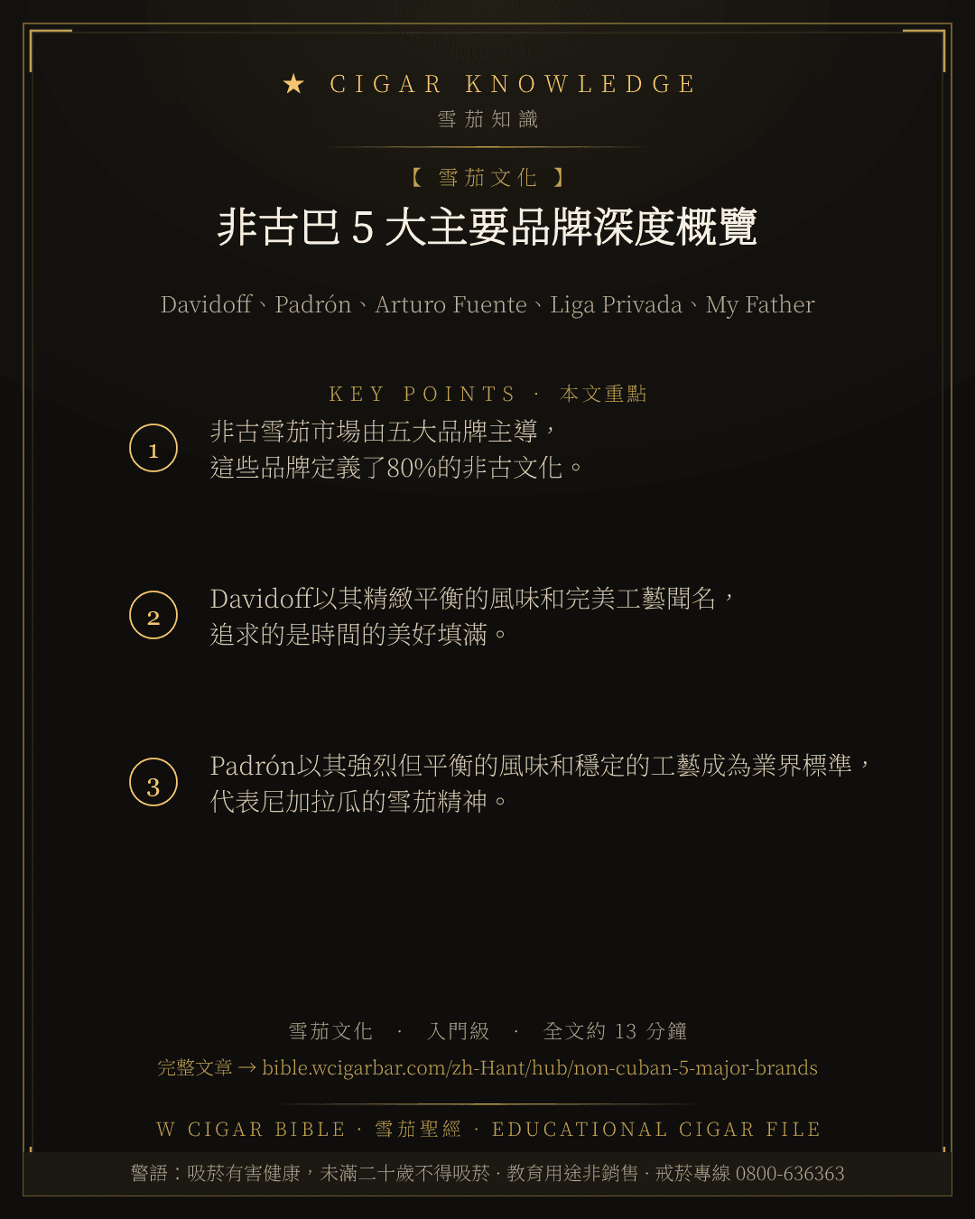 非古巴 5 大主要品牌深度概覽