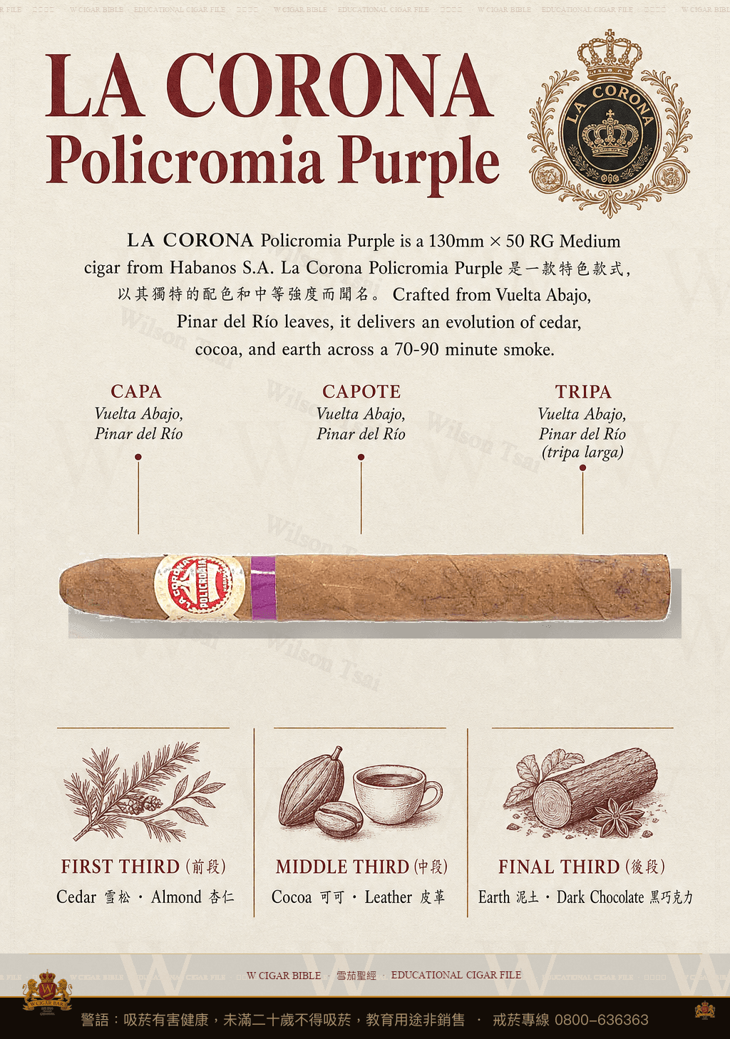 La Corona Policromia Purple · 拉科羅納