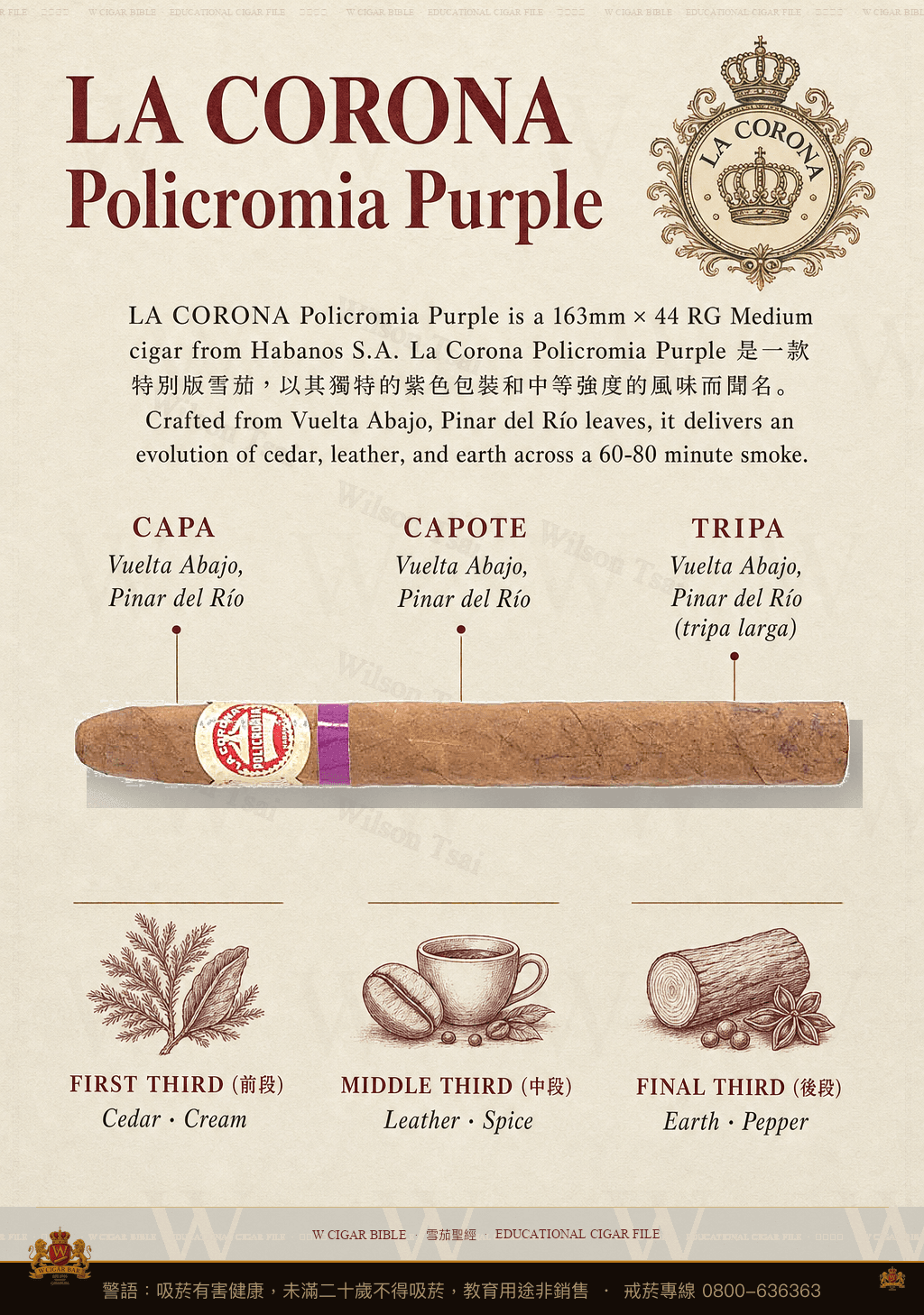 La Corona Policromia Purple · 拉科羅納
