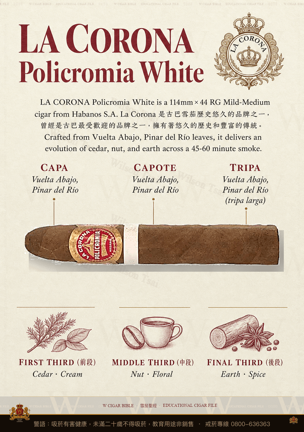 La Corona Policromia White · 拉科羅納