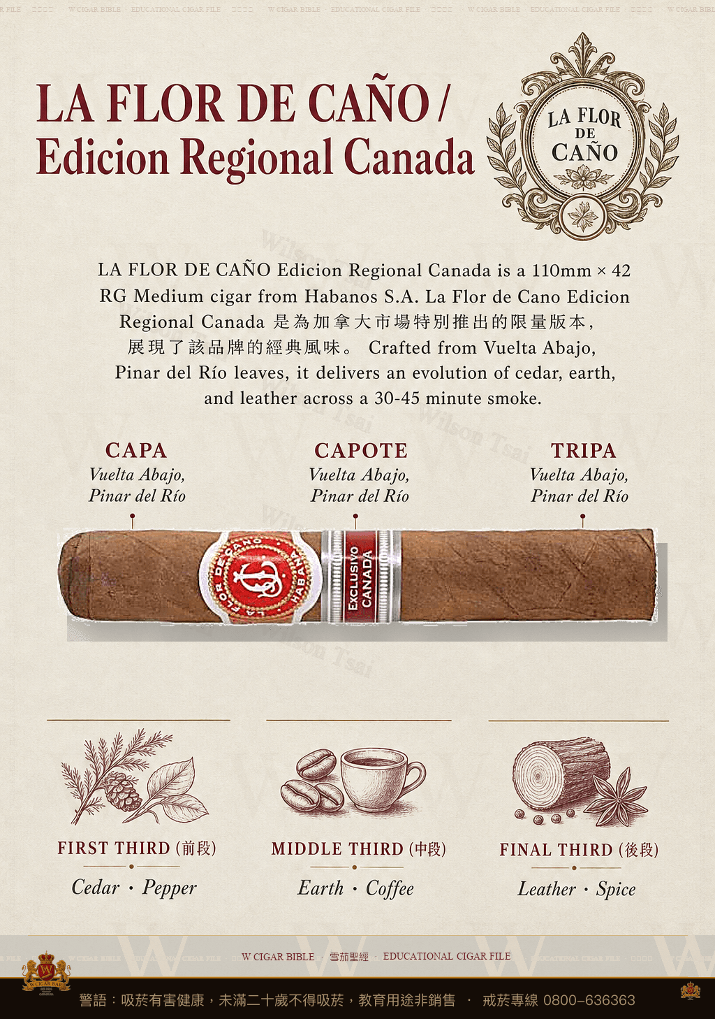La Flor De Caño Edición Regional Canada · ER Canada · 拉佛德加諾