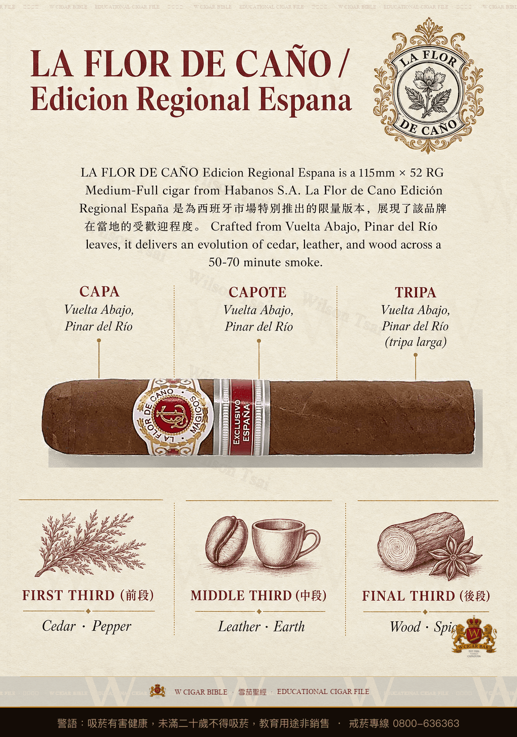 La Flor De Caño Edicion Regional Espana · 拉佛德加諾