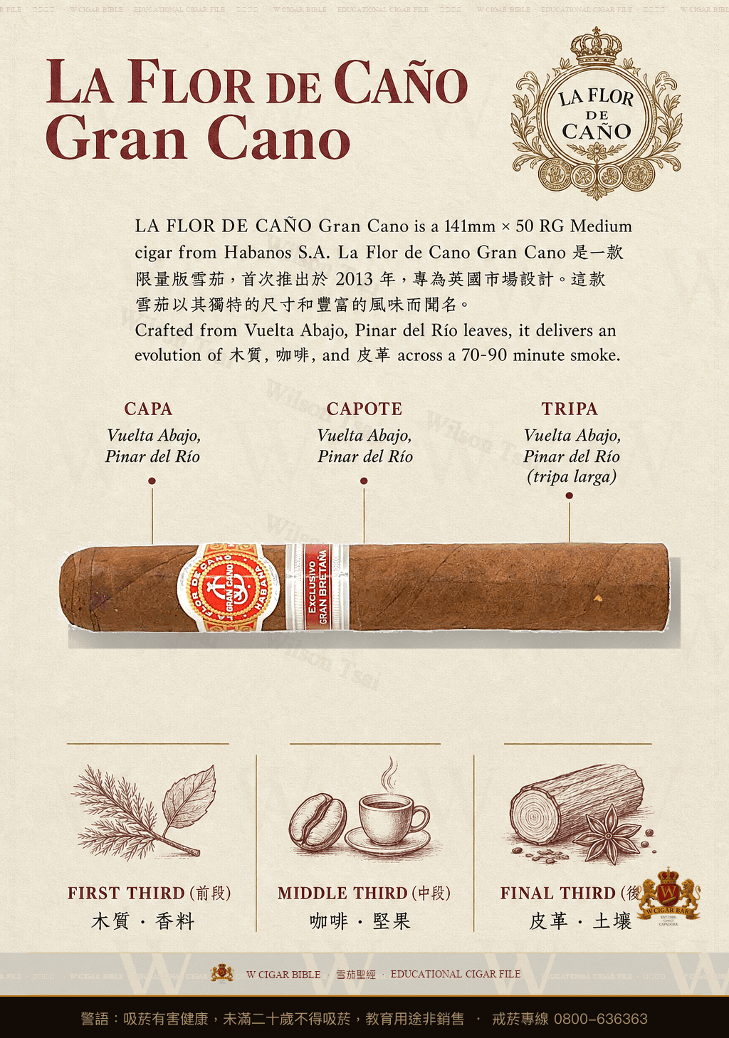 La Flor De Caño Gran Cano · 拉佛德加諾