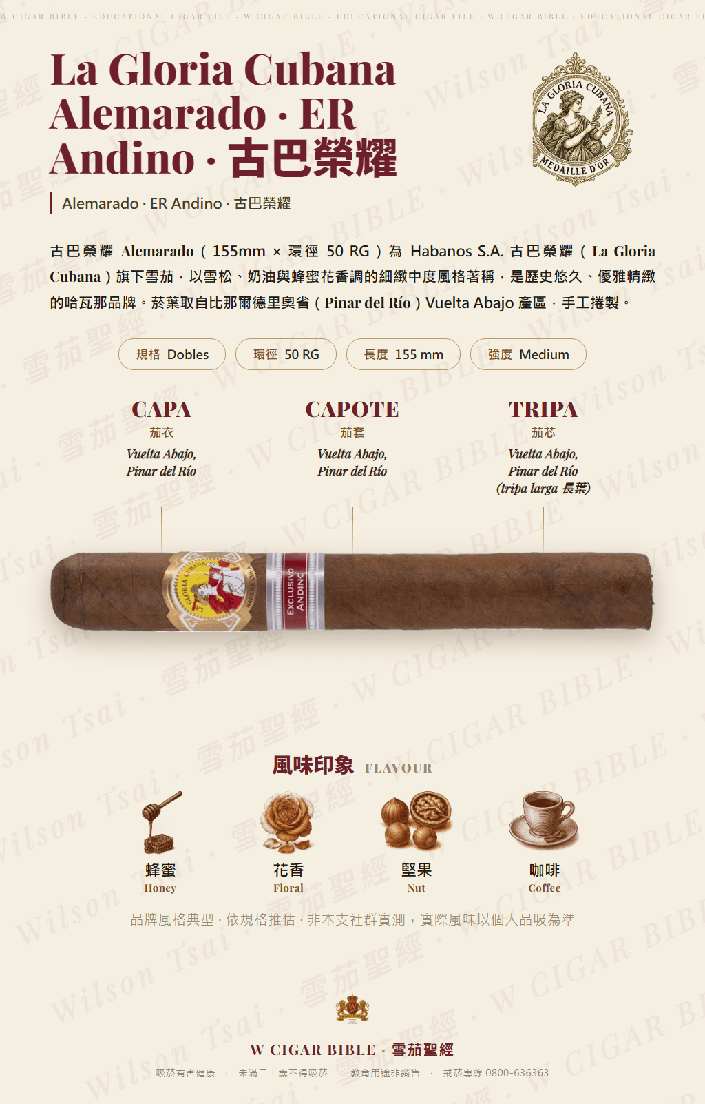 La Gloria Cubana Alemarado · ER Andino · 古巴榮耀