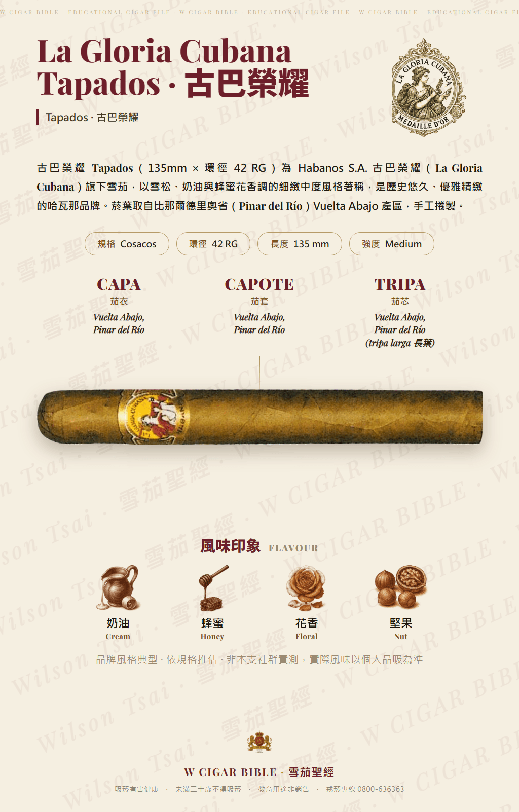La Gloria Cubana Tapados · 古巴榮耀
