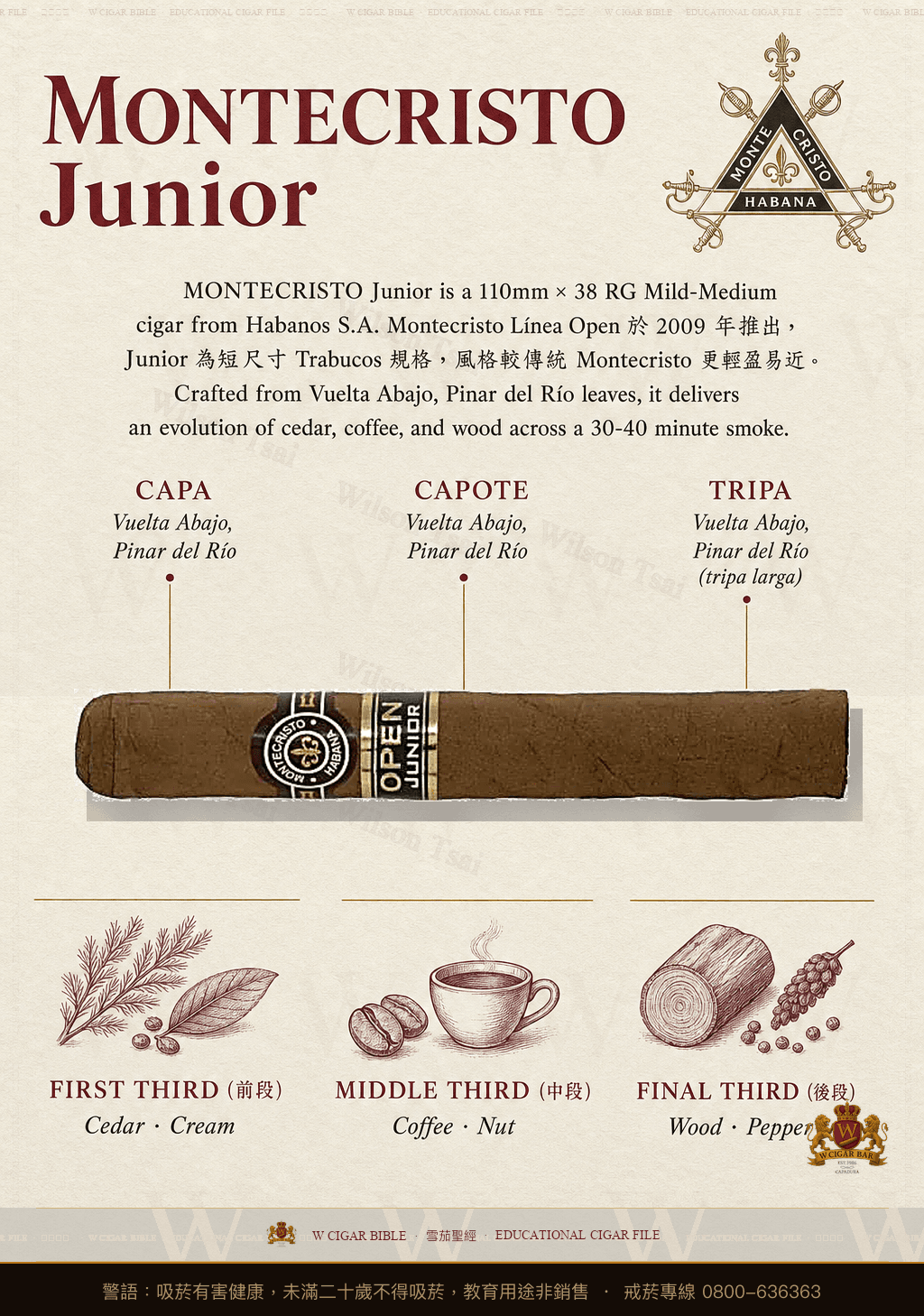 Montecristo Junior · 蒙特克里斯托