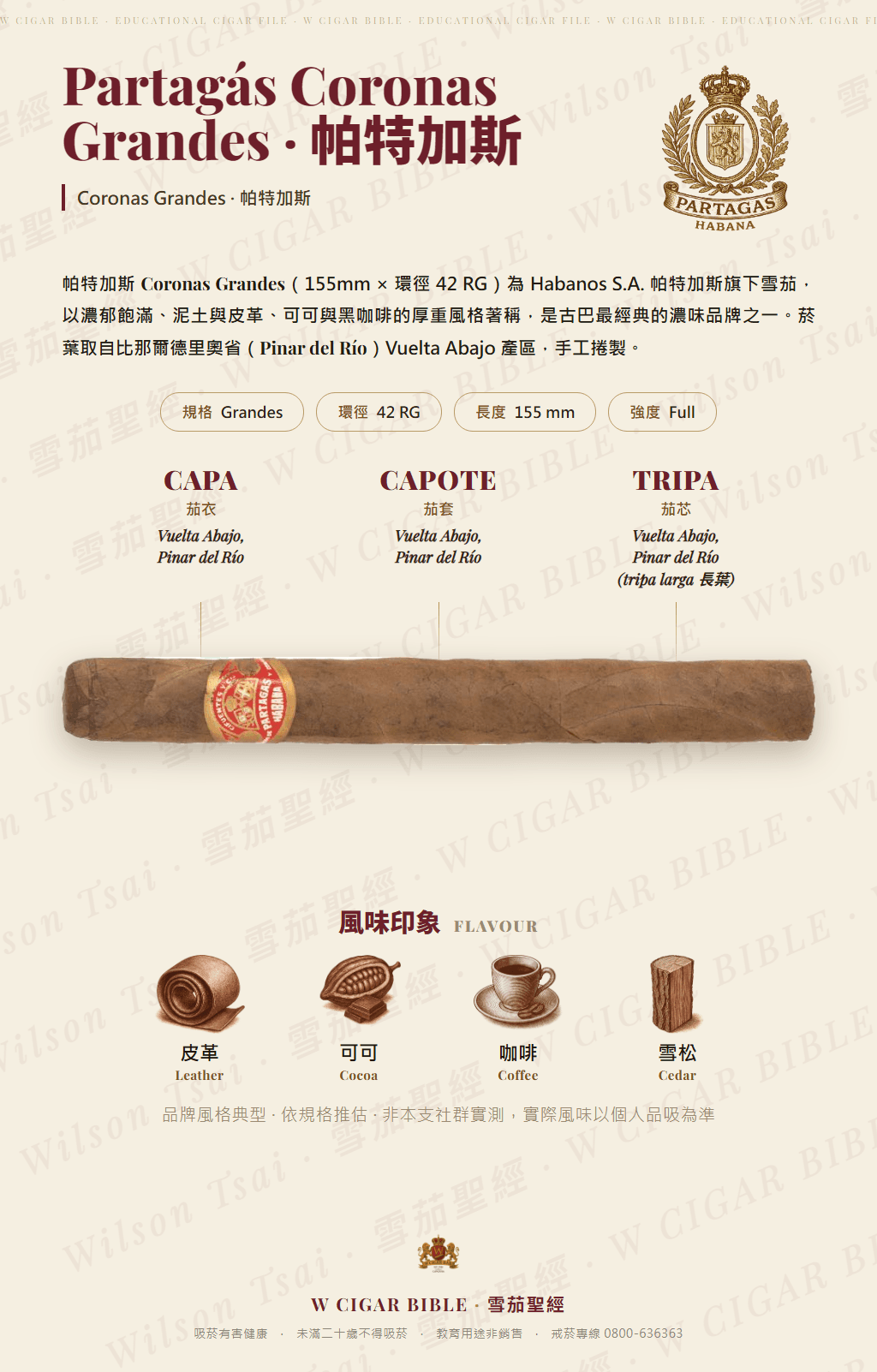 Partagás Coronas Grandes · 帕特加斯