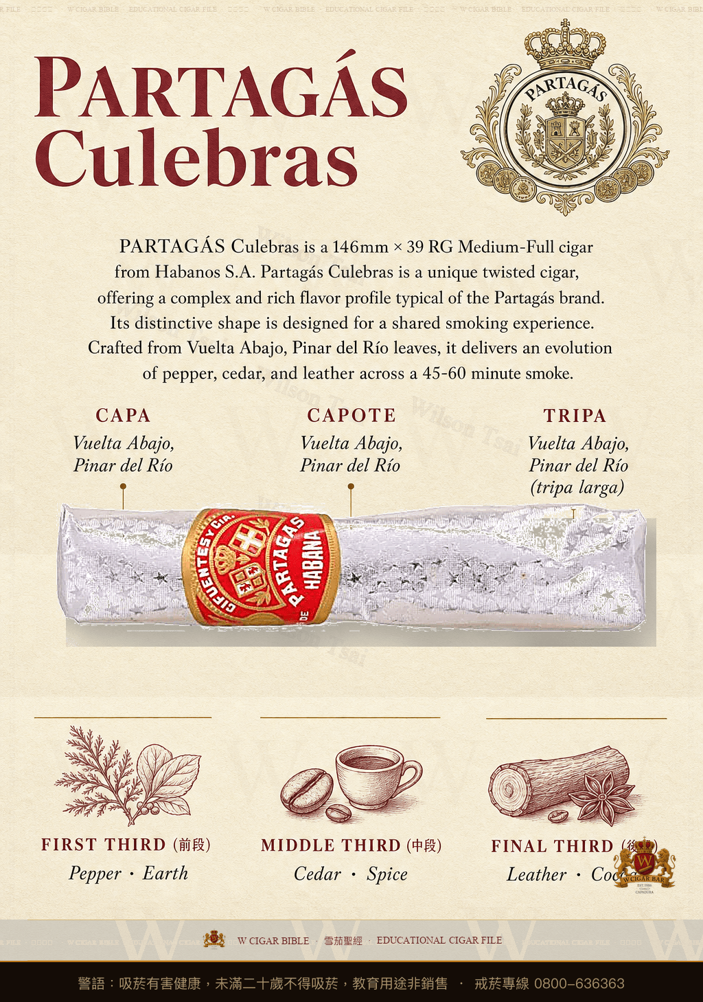 Partagás Culebras · 帕特加斯