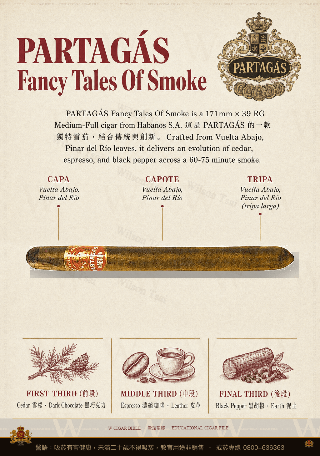 Partagás Fancy Tales Of Smoke · 帕特加斯
