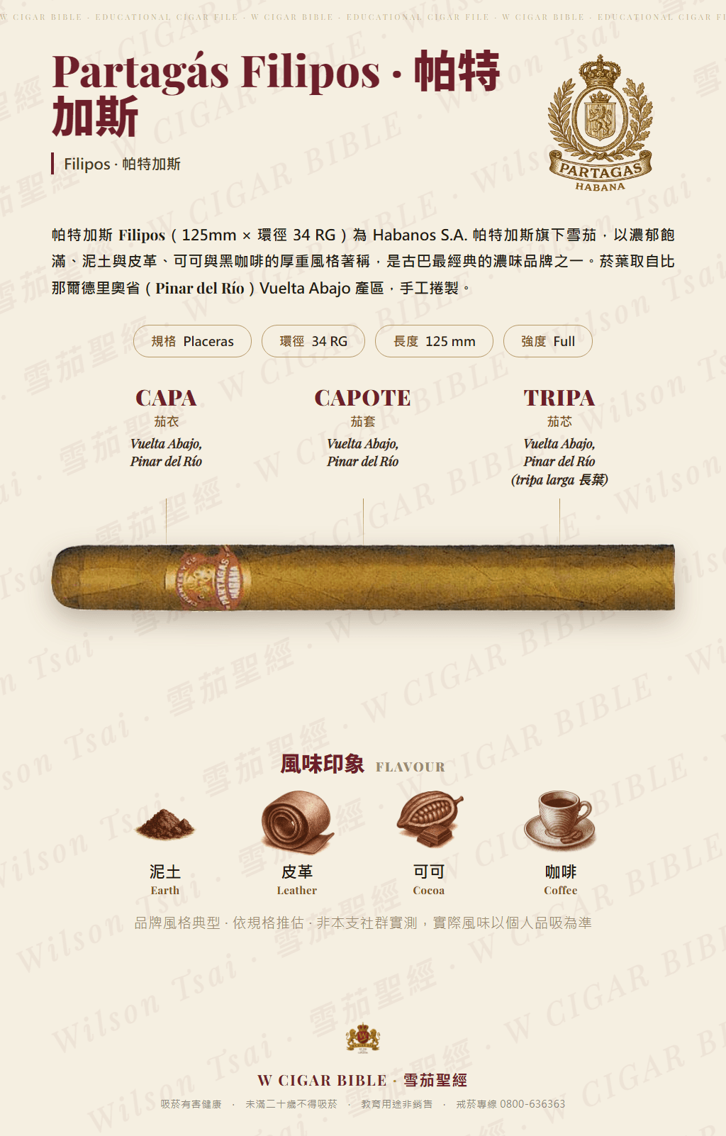 Partagás Filipos · 帕特加斯