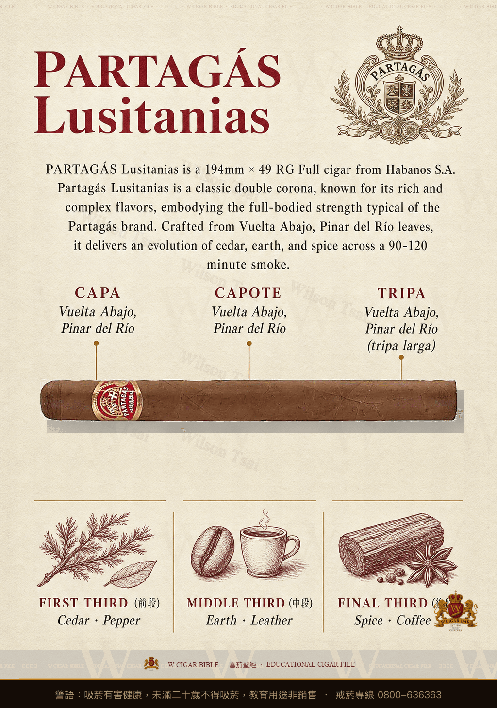 Partagás Lusitanias · 帕特加斯