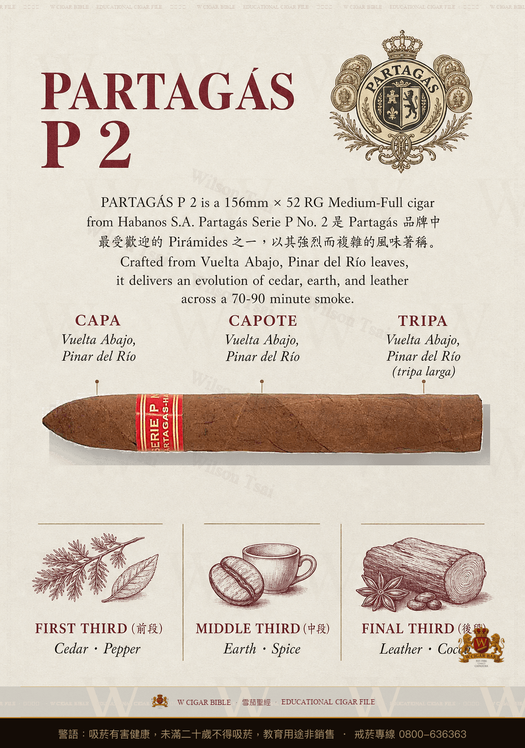 Partagás P 2 · 帕特加斯