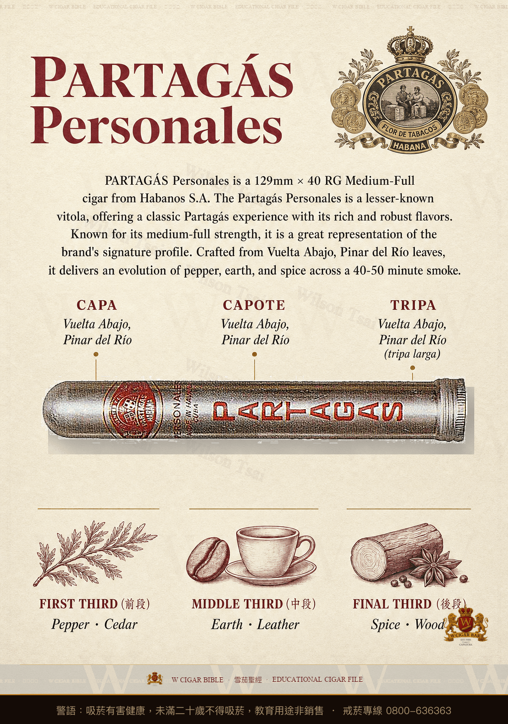 Partagás Personales · 帕特加斯