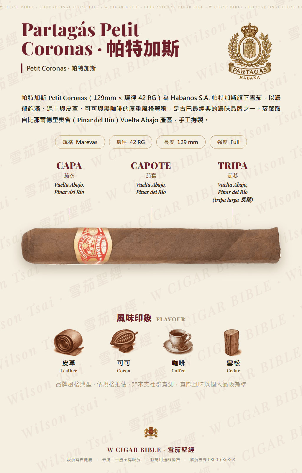 Partagás Petit Coronas · 帕特加斯