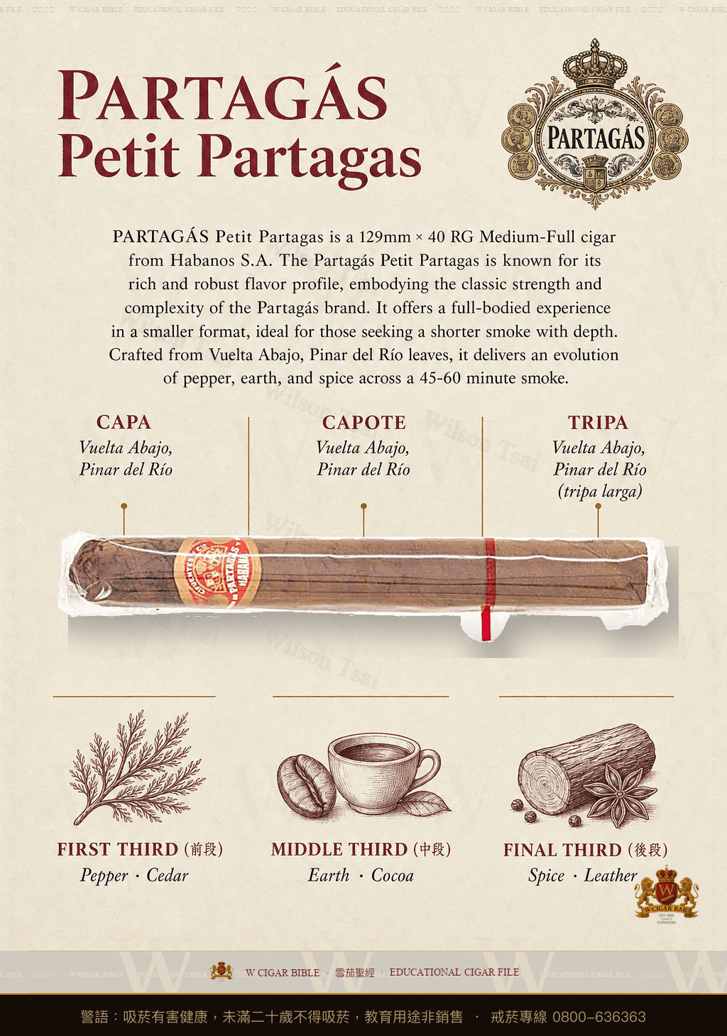 Partagás Petit Partagas · 帕特加斯