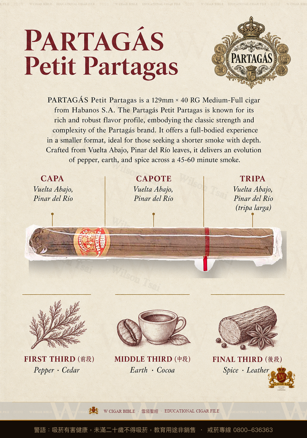 Partagás Petit Partagas · 帕特加斯