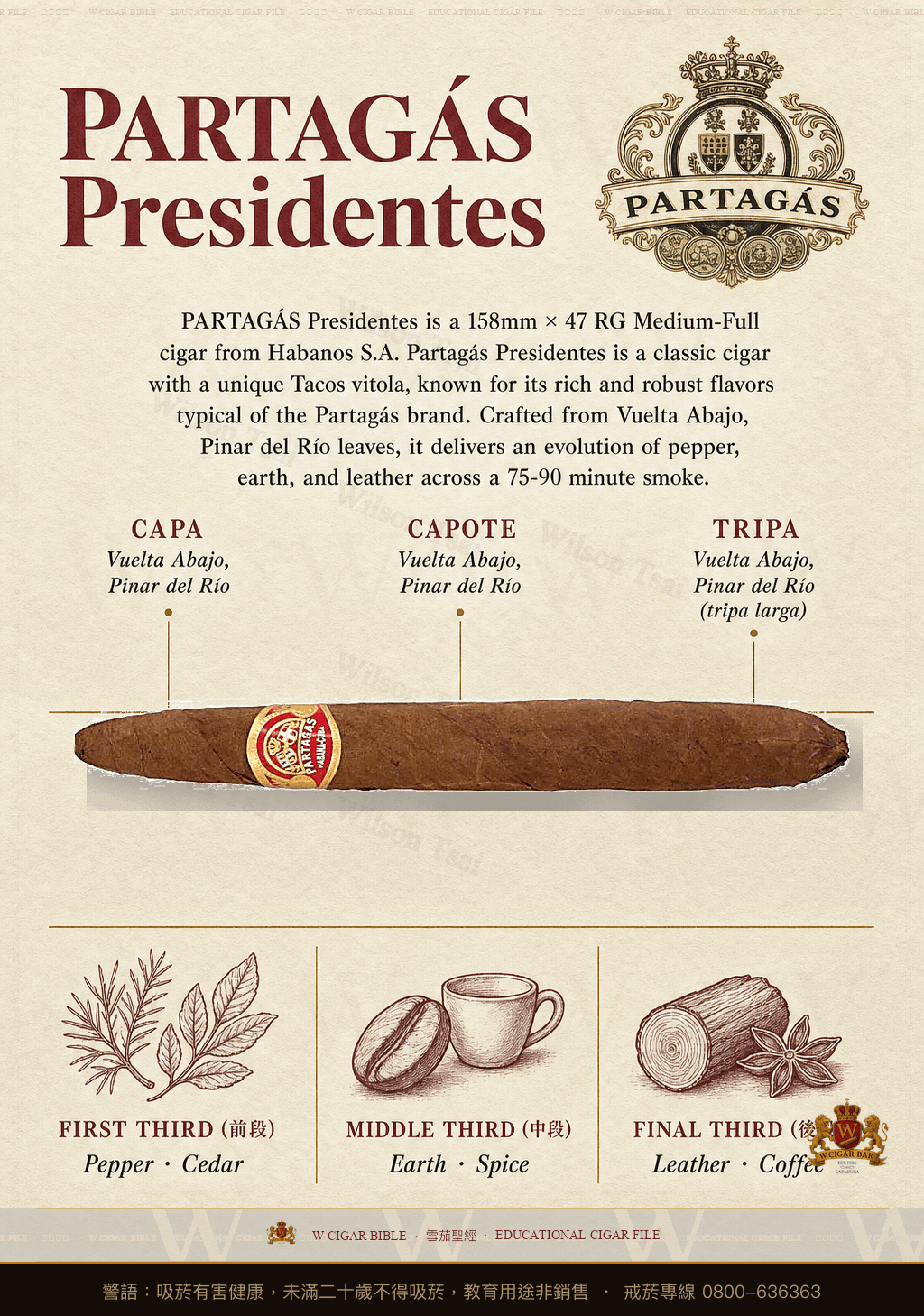 Partagás Presidentes · 帕特加斯