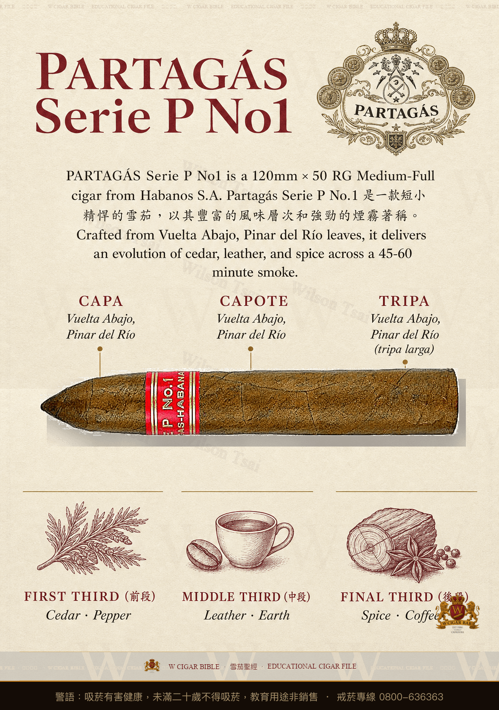 Partagás Serie P No.1 · 帕特加斯