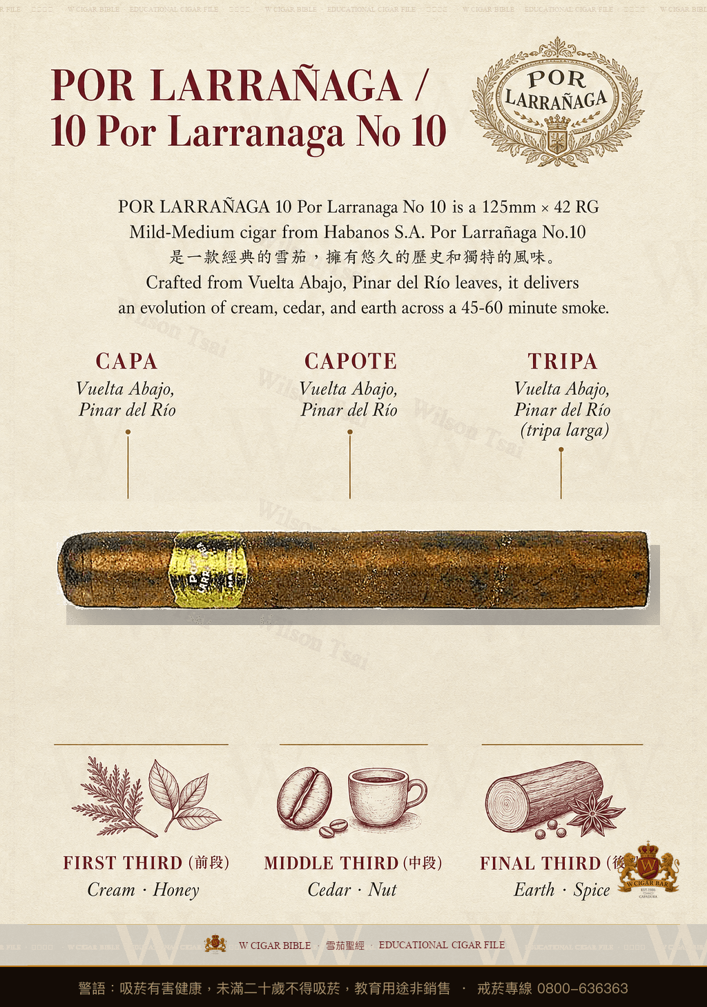 Por Larrañaga No.10 · 波拉納加