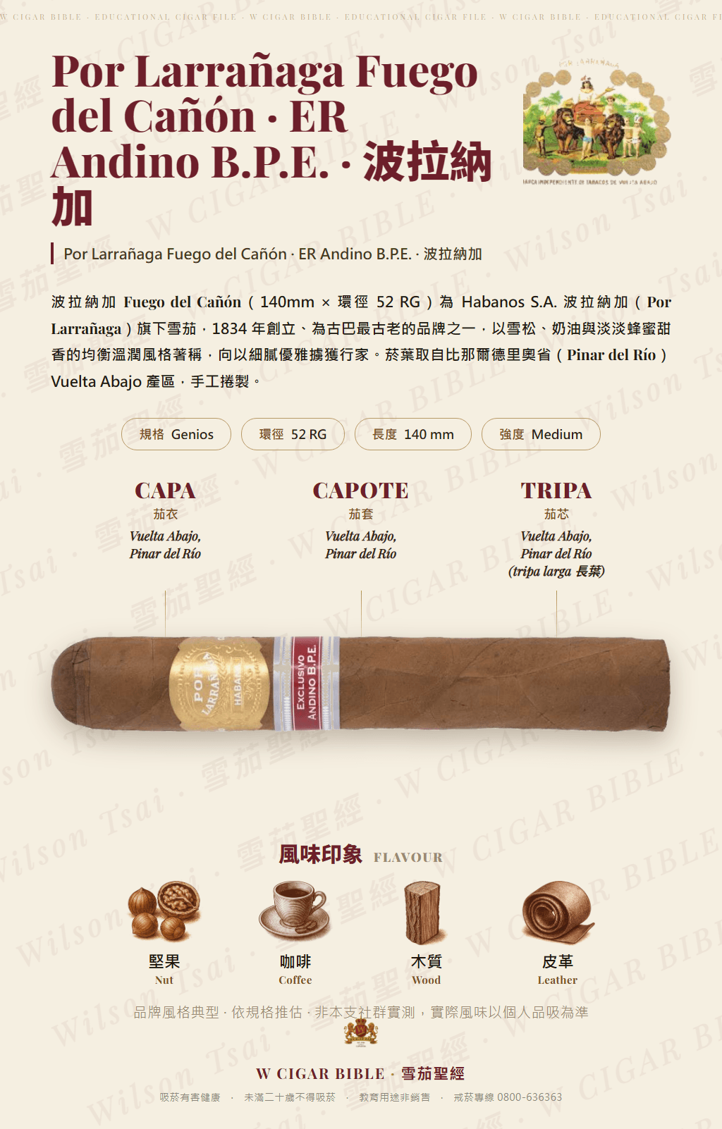 Por Larrañaga Fuego del Cañón · ER Andino B.P.E. · 波拉納加