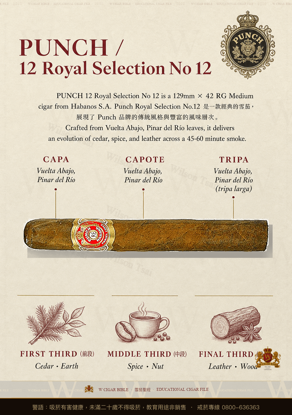 Punch Royal Selection No.12 · ER Suiza · 潘趣