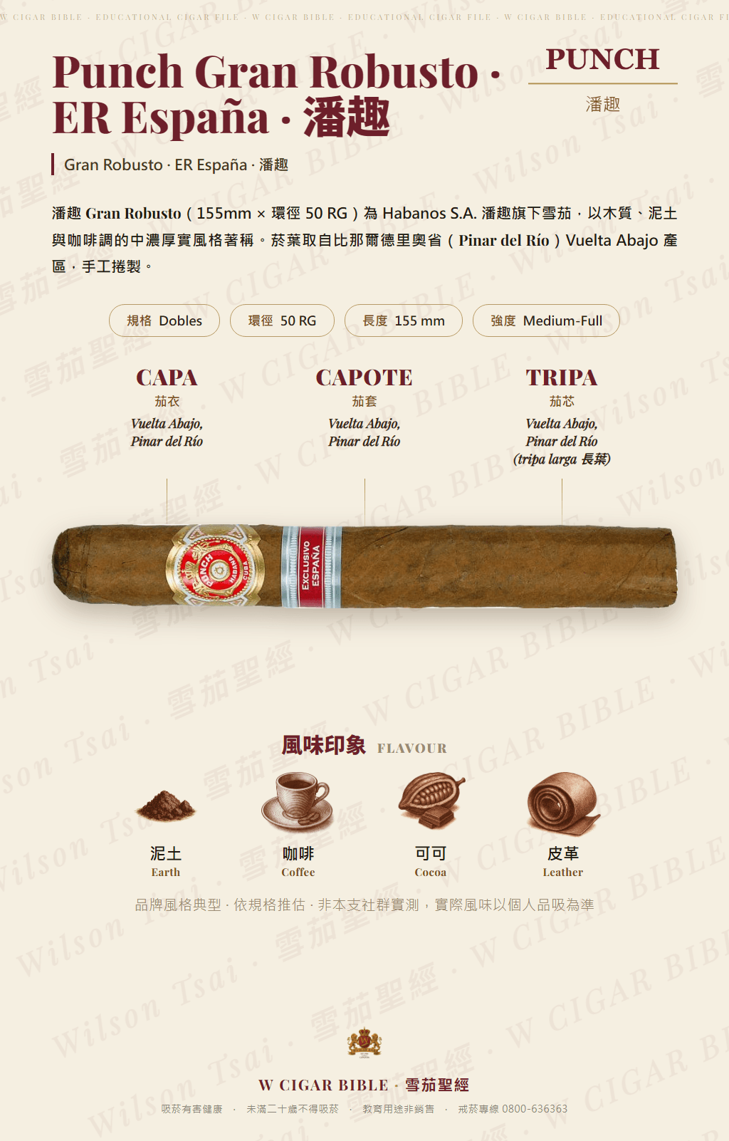 Punch Gran Robusto · ER España · 潘趣