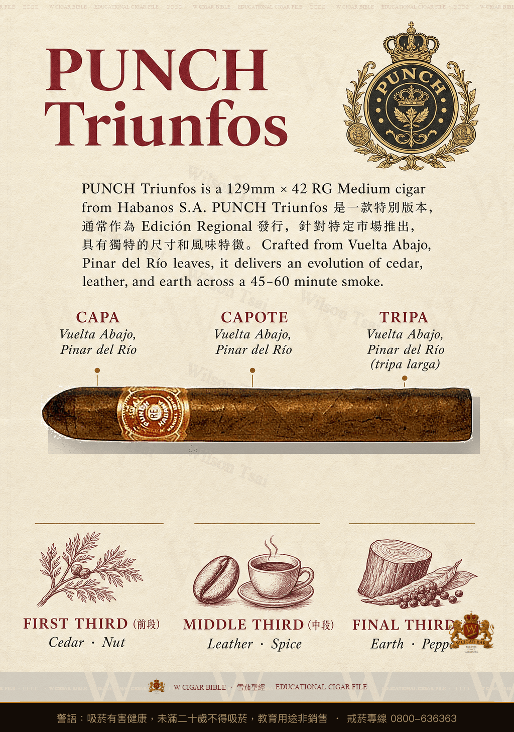 Punch Triunfos · Línea Retro · 潘趣