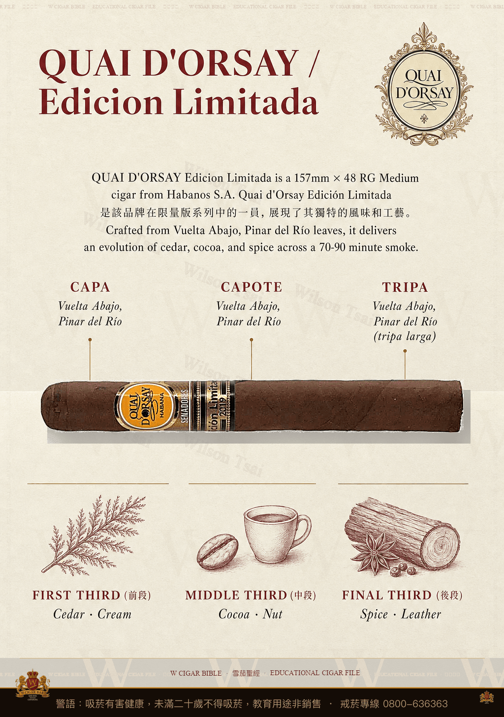 Quai D'Orsay Edición Limitada · EL 2019 · 多賽碼頭