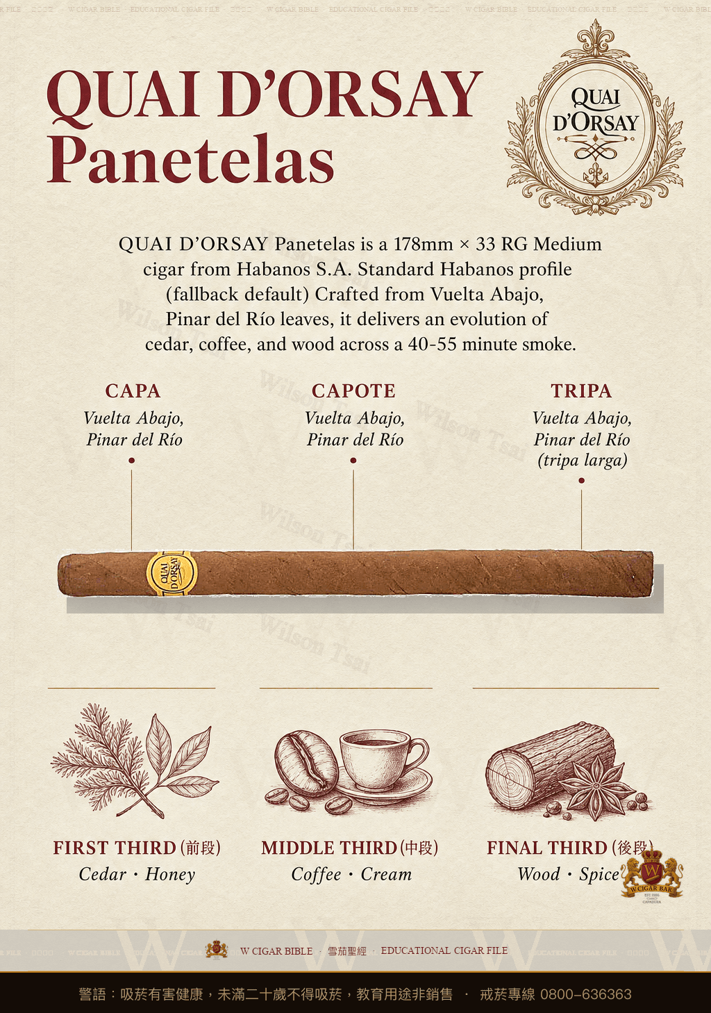 Quai D'Orsay Panetelas · 多賽碼頭