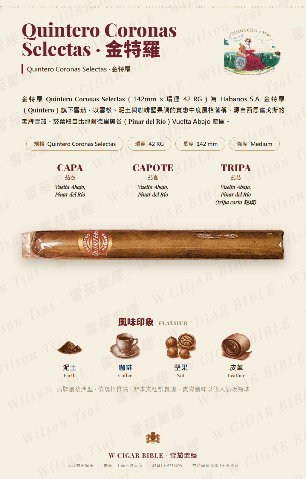 Quintero Coronas Selectas · 金特羅