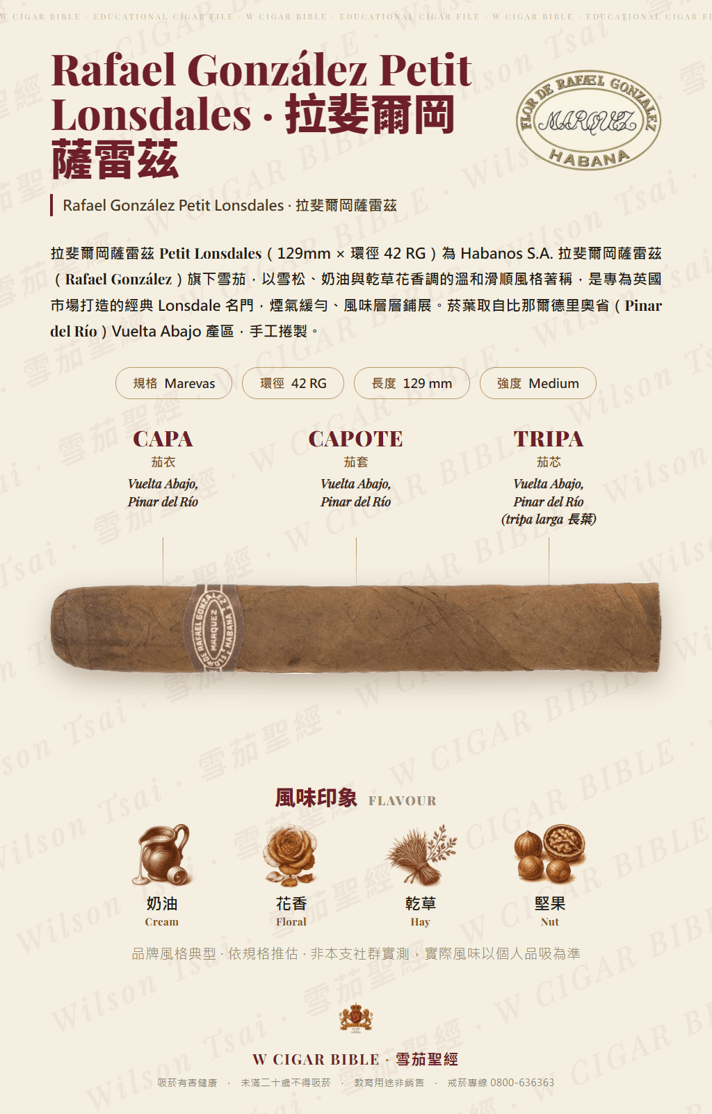 Rafael González Petit Lonsdales · 拉斐爾岡薩雷茲