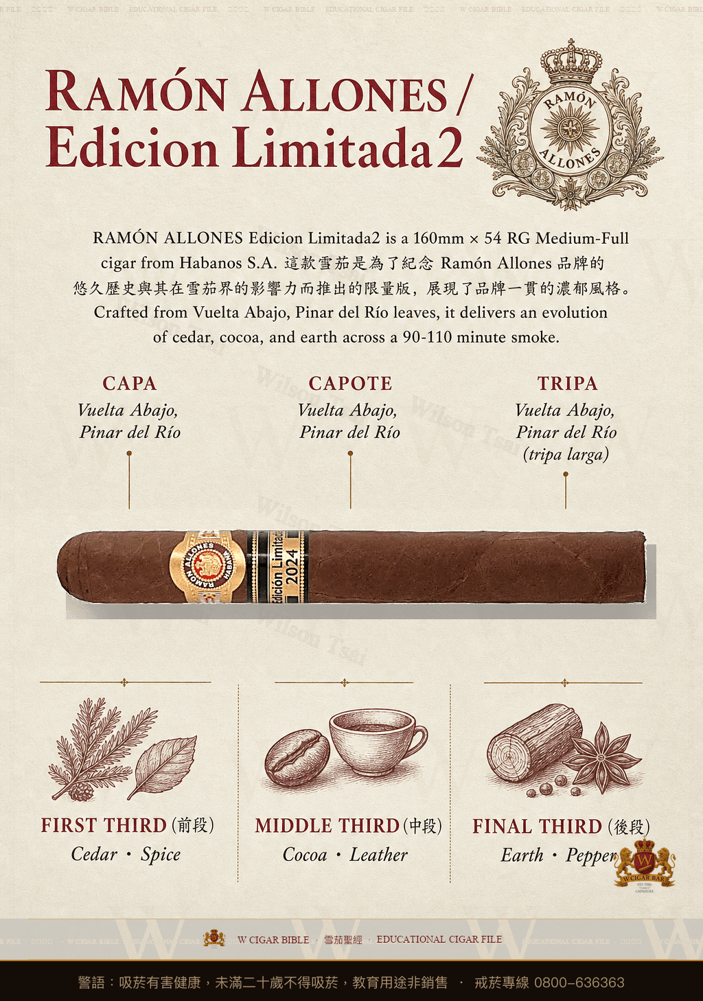 Ramón Allones Edición Limitada 2024 · EL 2024 · 拉蒙阿羅尼斯