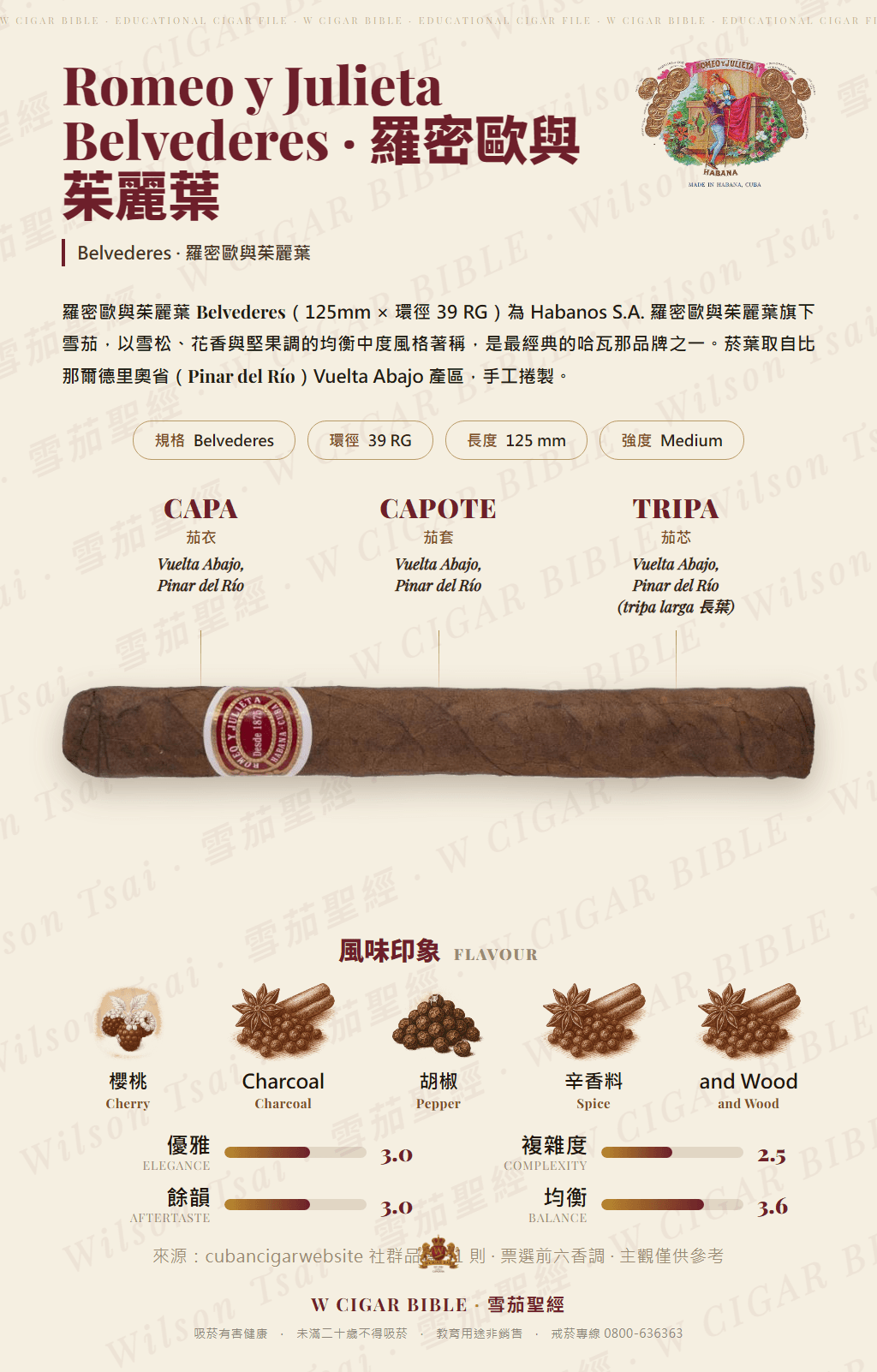 Romeo y Julieta Belvederes · 羅密歐與茱麗葉