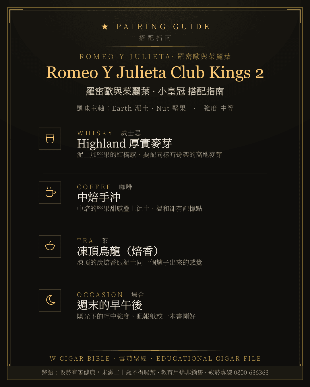 Romeo Y Julieta Club Kings 2 搭配指南 · 羅密歐與茱麗葉