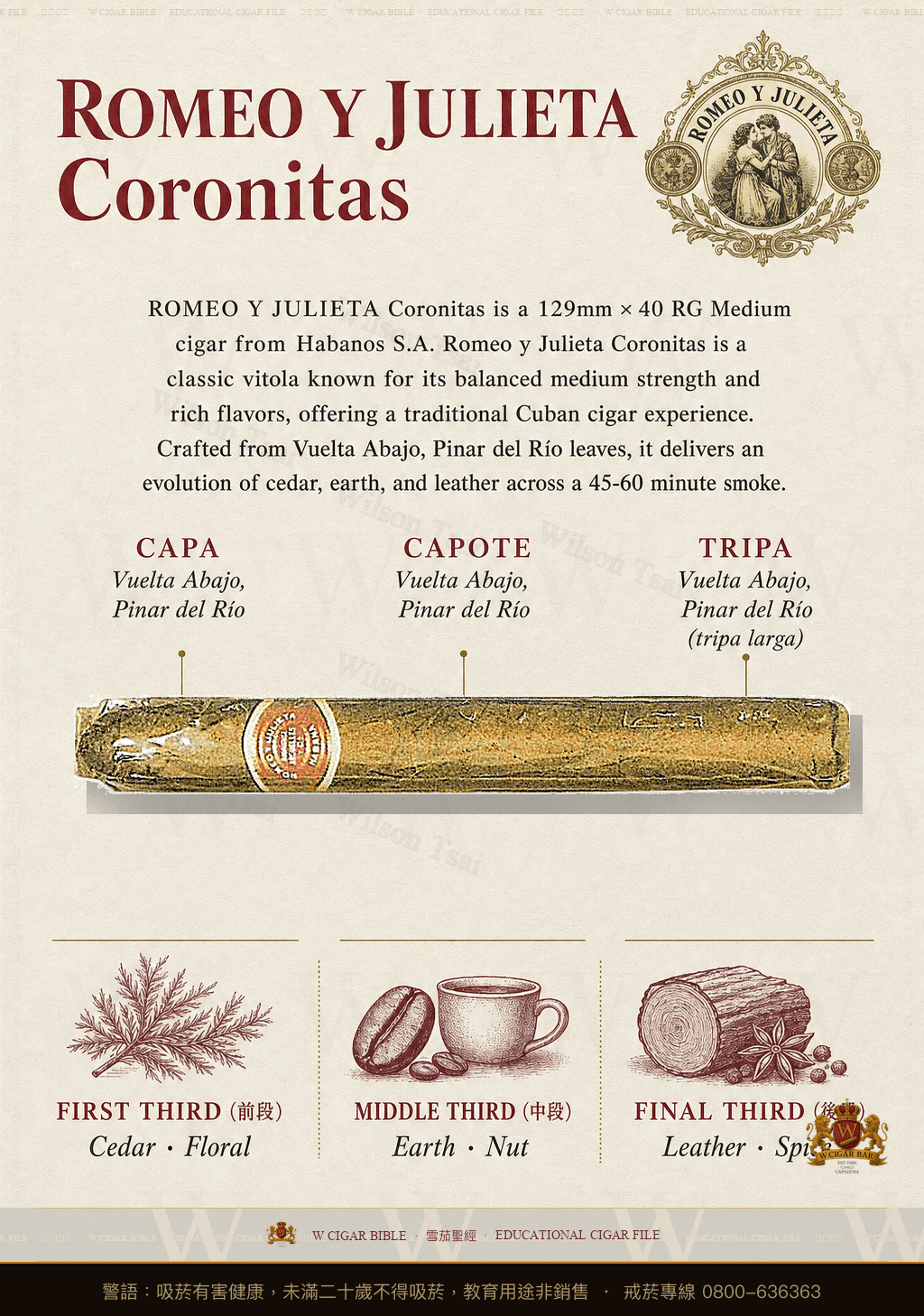 Romeo Y Julieta Coronitas · 羅密歐與茱麗葉