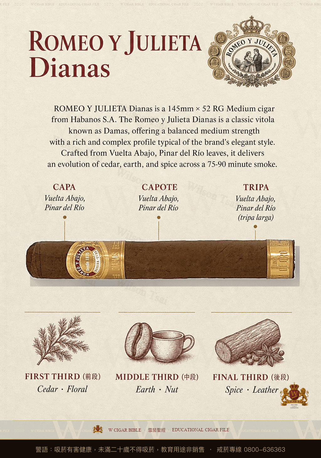 Romeo Y Julieta Dianas · 羅密歐與茱麗葉