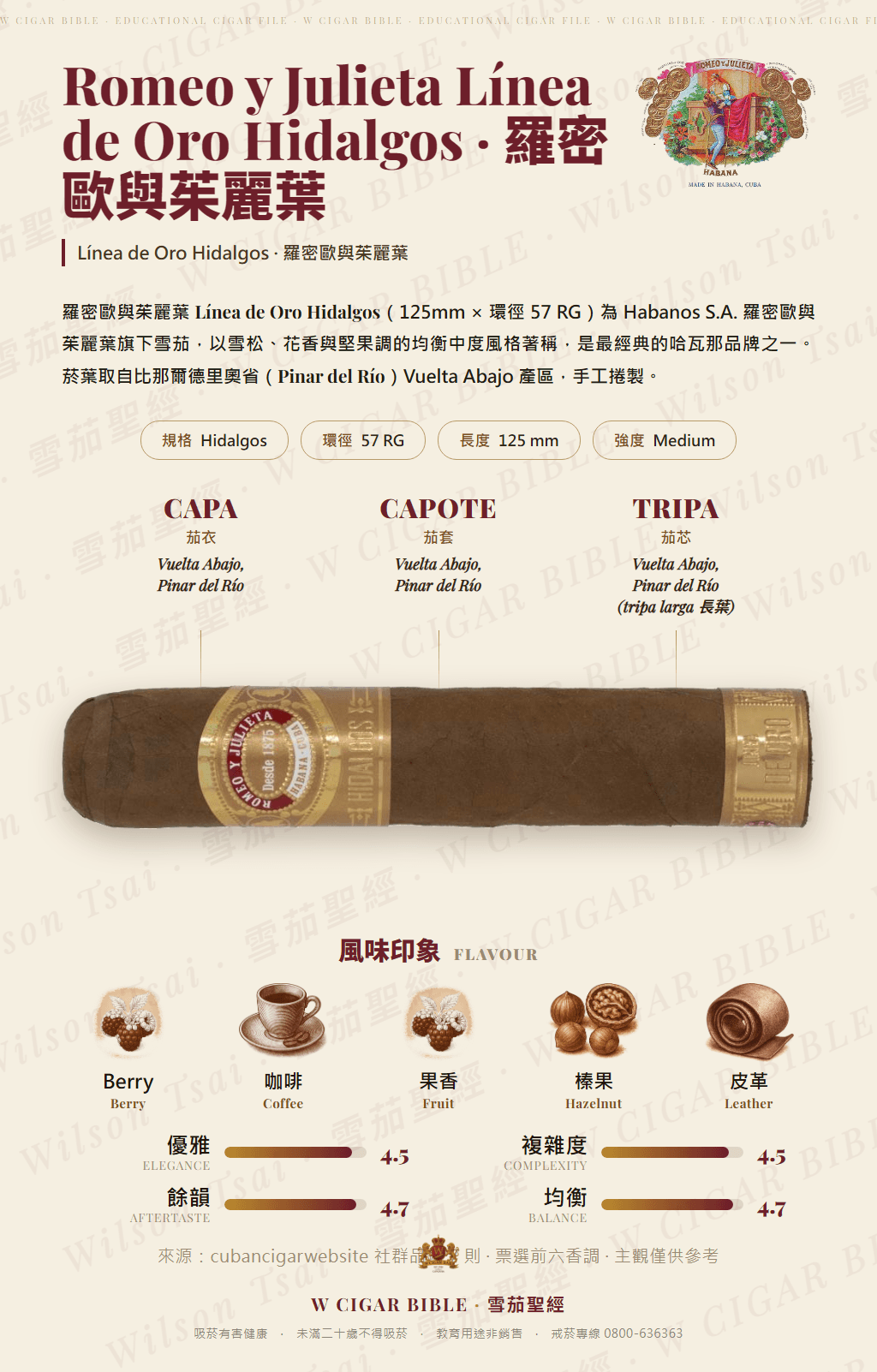 Romeo y Julieta Línea de Oro Hidalgos · 羅密歐與茱麗葉