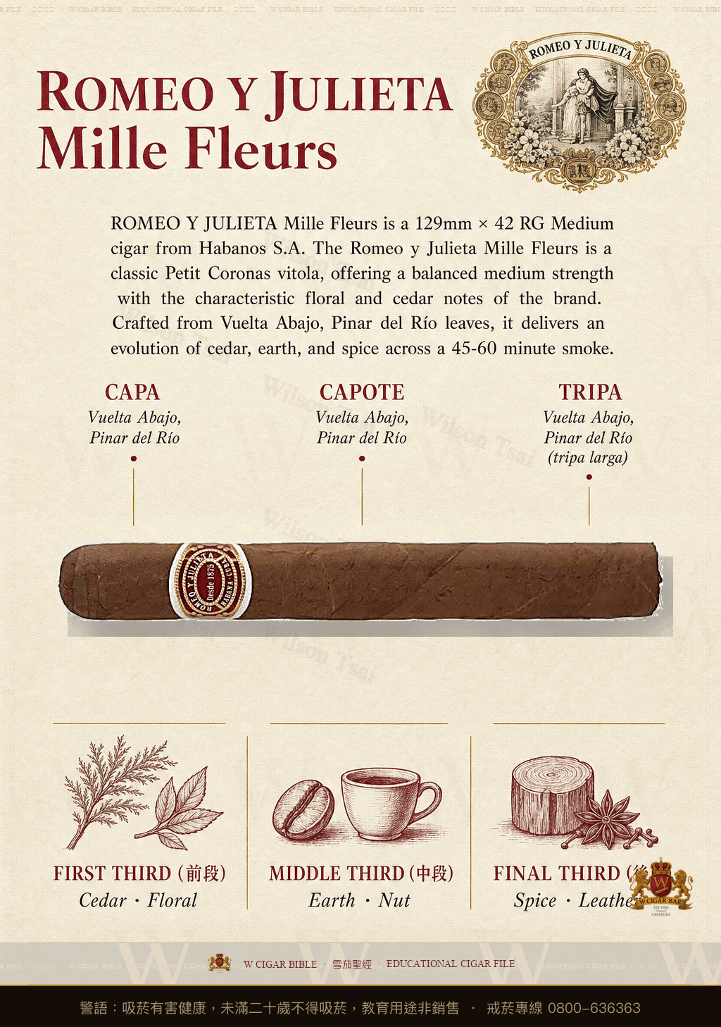 Romeo Y Julieta Mille Fleurs · 羅密歐與茱麗葉